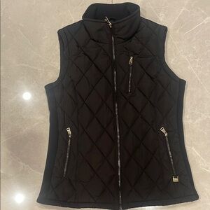 Calvin Klein Black Quilted Women's Vest